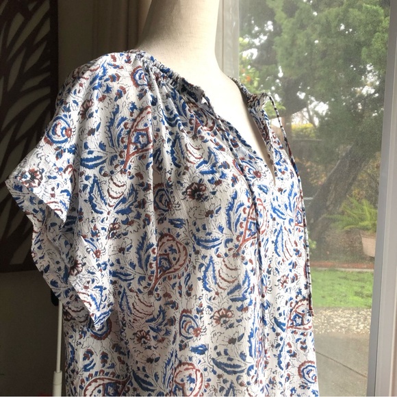 Xirena Tessa Top White Mosaic Medium - Picture 7 of 14